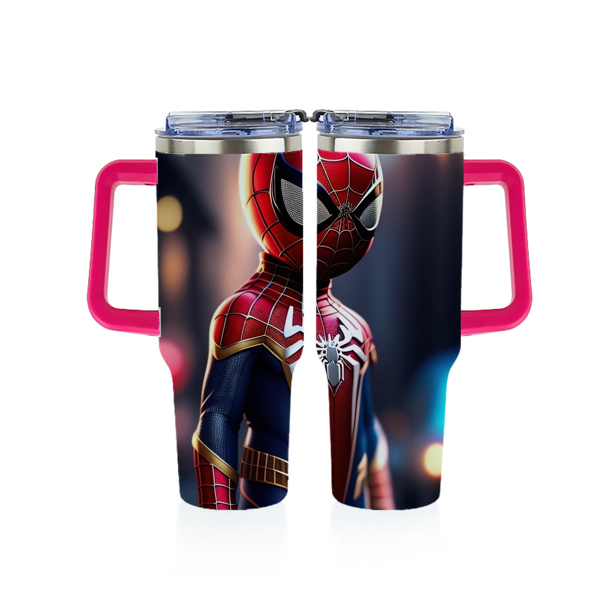 Spider Man スパイダーマン 1200ｍLフルプリント車用タンブラー